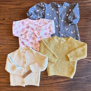 Girls 18 month Sweater Sweatshirt Bundle/Lot